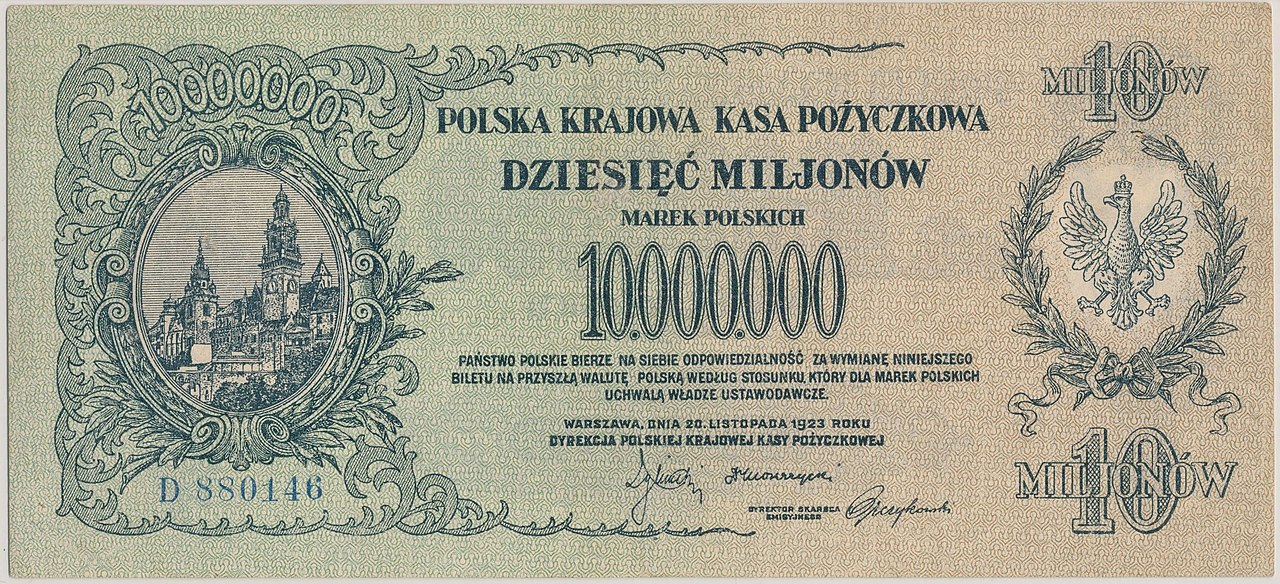 1280px 10000000 marek polskich 1923 awers