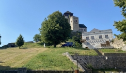 Słowacja - Zamek Trencin. 2021-07-08
