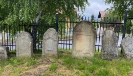 Cmentarz żydowski w Strzyżowie. 2021-05-29