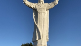 Świebodzin - Figura Chrystusa Króla. 2023-02-28